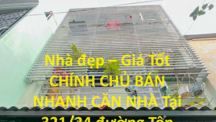 Nhà đẹp – Giá Tốt CHÍNH CHỦ BÁN NHANH CĂN NHÀ Tại quận 4, TPHCM